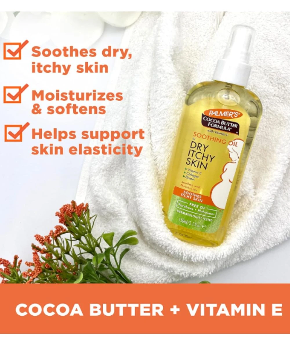 Palmer's Cocoa Butter Formula Itchy Skin Oil 5.1oz 2 Palmer's Cocoa Butter Formula Itchy Skin Oil 5.1oz - Image 2