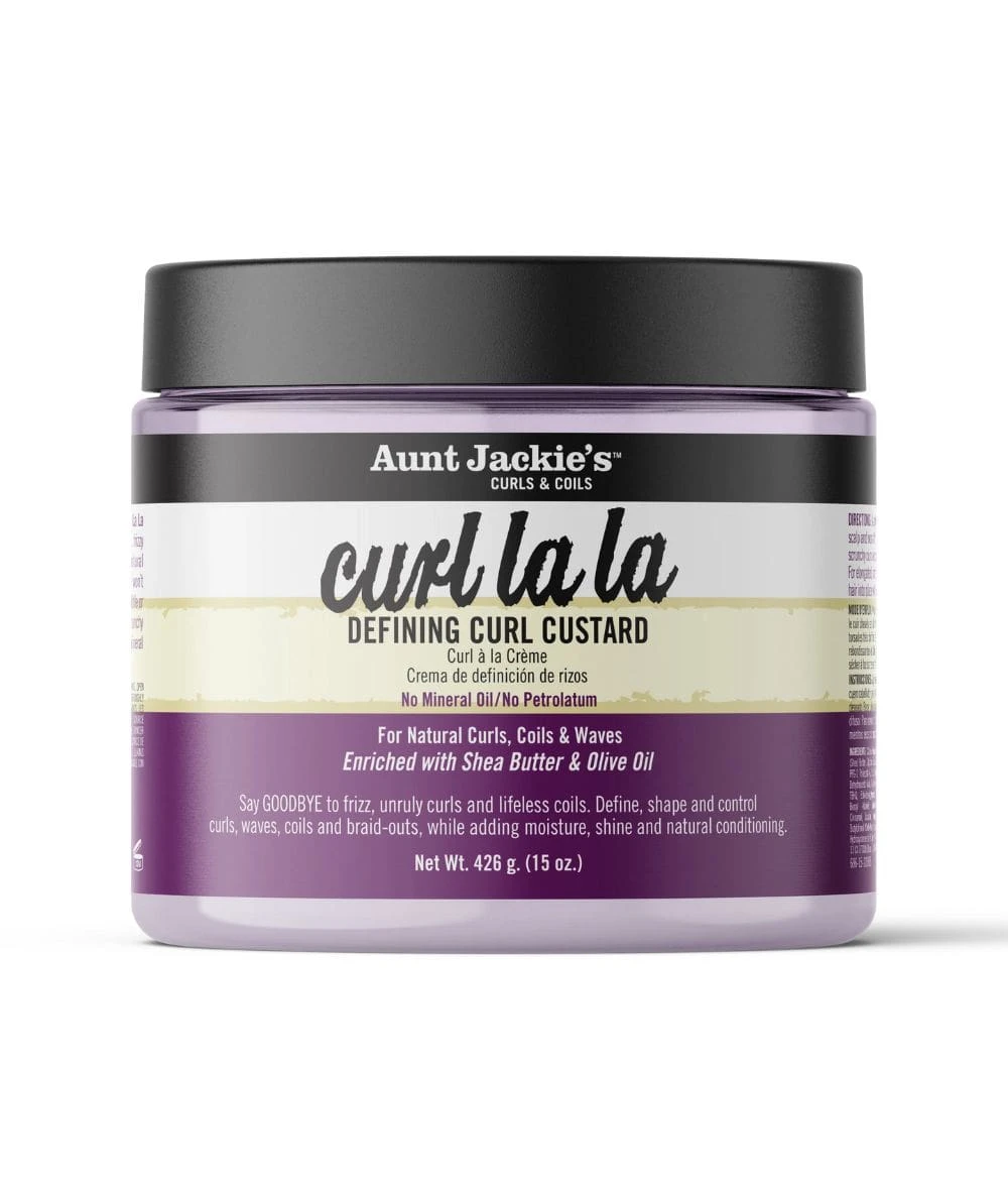 Aunt Jackie's Curl La La Defining Curl Custard 15oz 1 Aunt Jackie's Curl La La Defining Curl Custard 15oz