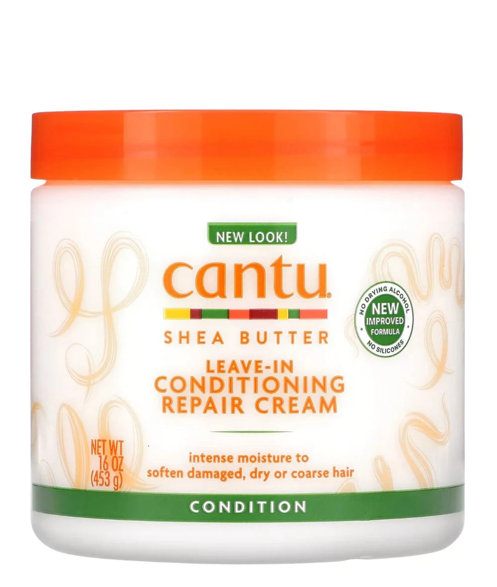 Cantu Shea Butter Leave In Conditioning Repair Cream 16oz 1 Cantu Shea Butter Leave In Conditioning Repair Cream 16oz