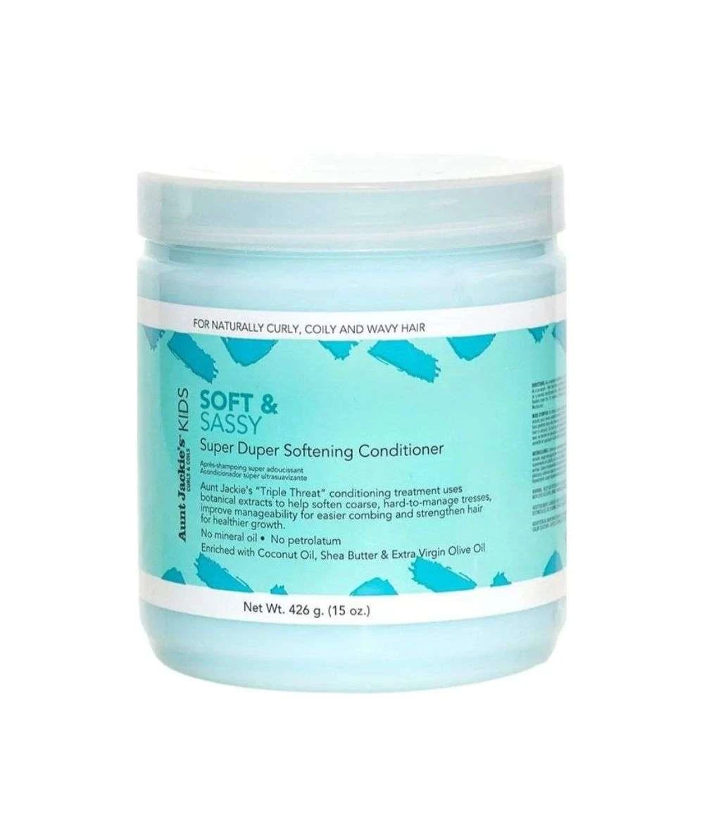 Aunt Jackie's Girls Soft & Sassy Super Duper Softening Conditioner 15oz 1 Aunt Jackie's Girls Soft & Sassy Super Duper Softening Conditioner 15oz