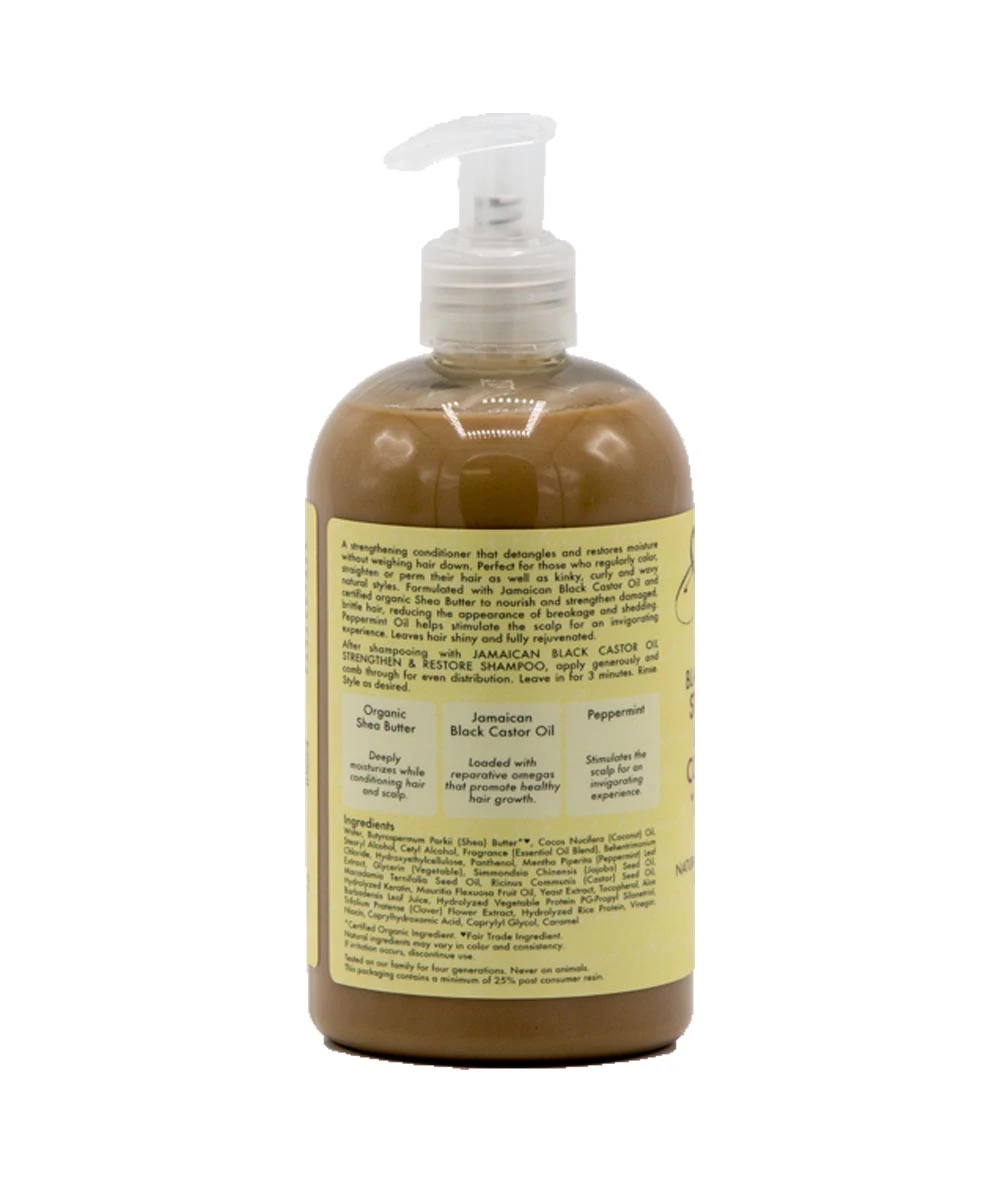 SheaMoisture Jamaican Black Castor Oil Conditioner 379Ml 2 SheaMoisture Jamaican Black Castor Oil Conditioner 379Ml - Image 2