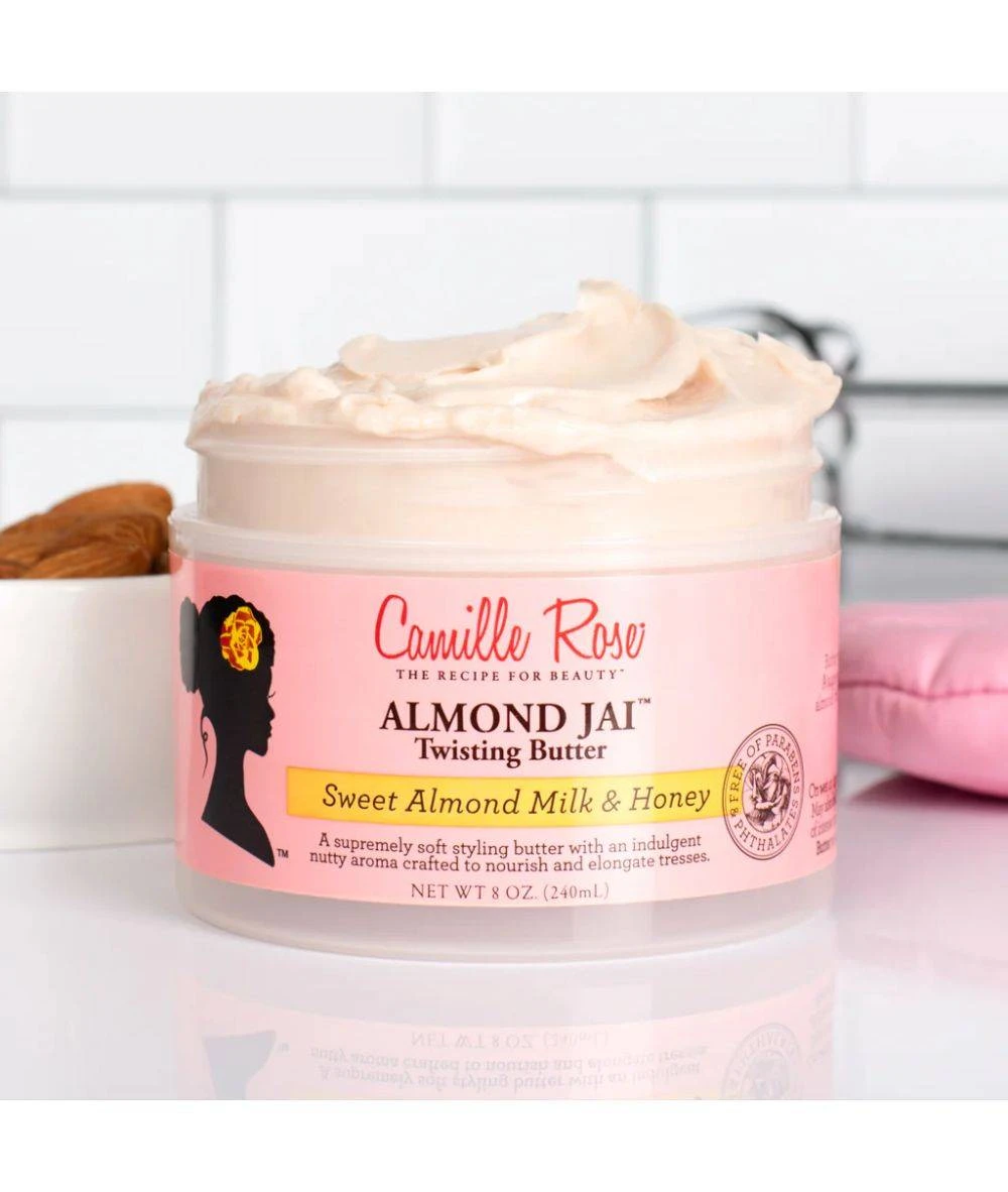 Camille Rose Almond Jai Twisting Butter 8oz 2 Camille Rose Almond Jai Twisting Butter 8oz - Image 2