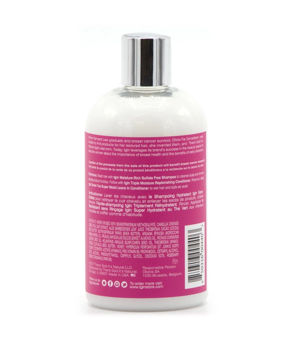 Tgin Green Tea Super Moist Leave In Conditioner 13oz 3 Tgin Green Tea Super Moist Leave In Conditioner 13oz - Image 3