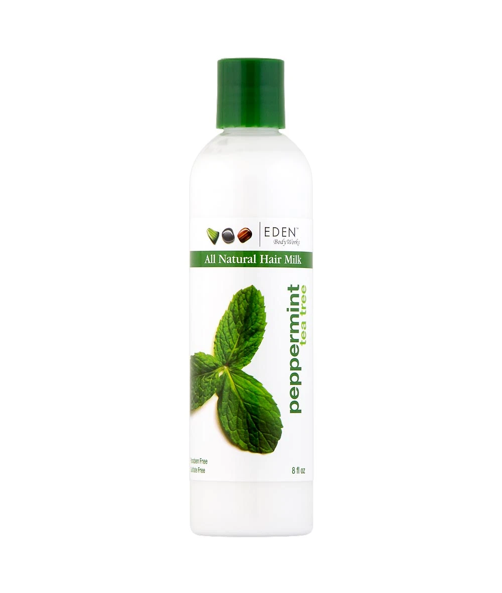 Eden Bodyworks Peppermint Tea Tree Natural Hair Milk 8Oz 1 Eden Bodyworks Peppermint Tea Tree Natural Hair Milk 8Oz