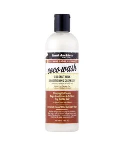 Aunt Jackie's Ccr Coco Wash Coconut Milk Conditioning Cleanser 12oz