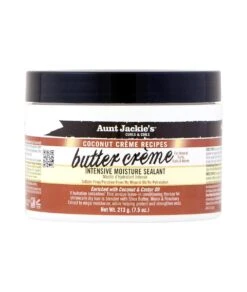 Aunt Jackie's Coconut Crème Recipes Butter Crème Intensive Moisture Sealant 7.5oz