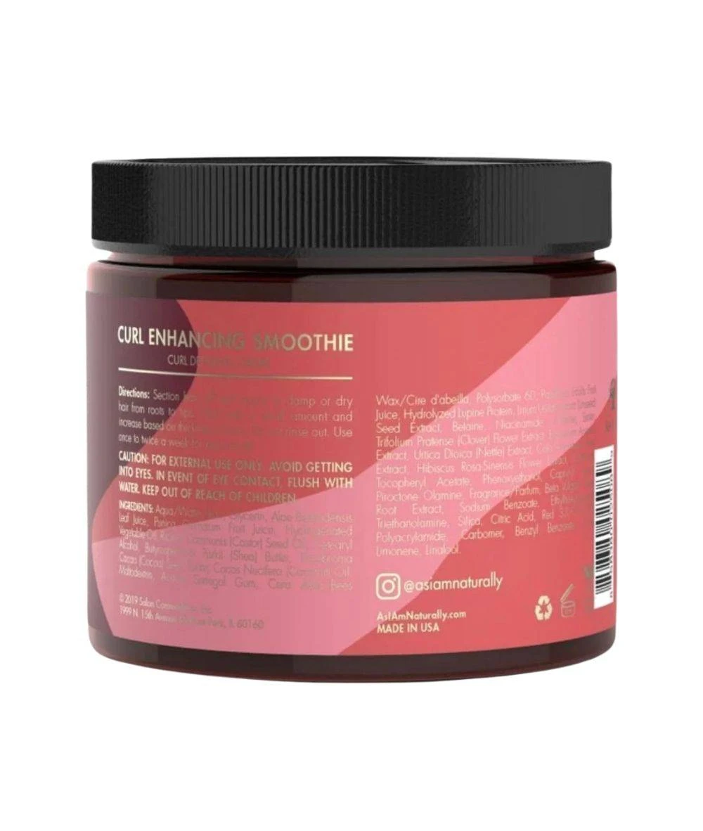 As I Am Long And Luxe Pomegranate & Passion Fruit Curl Enhancing Smoothie 16oz 2 As I Am Long And Luxe Pomegranate & Passion Fruit Curl Enhancing Smoothie 16oz - Image 2
