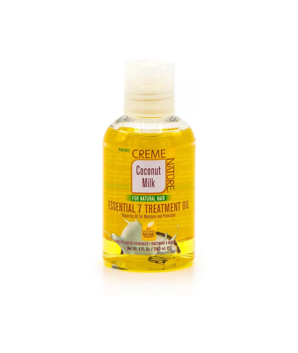 Creme Of Nature Coconut Milk Essential 7 Treatment Oil 4Oz 1 Creme Of Nature Coconut Milk Essential 7 Treatment Oil 4Oz
