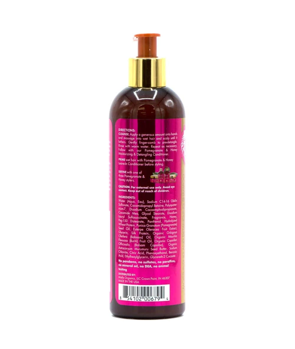 Mielle Organics Pomegranate & Honey Moisturizing And Detangling Shampoo 12oz 3 Mielle Organics Pomegranate & Honey Moisturizing And Detangling Shampoo 12oz - Image 3