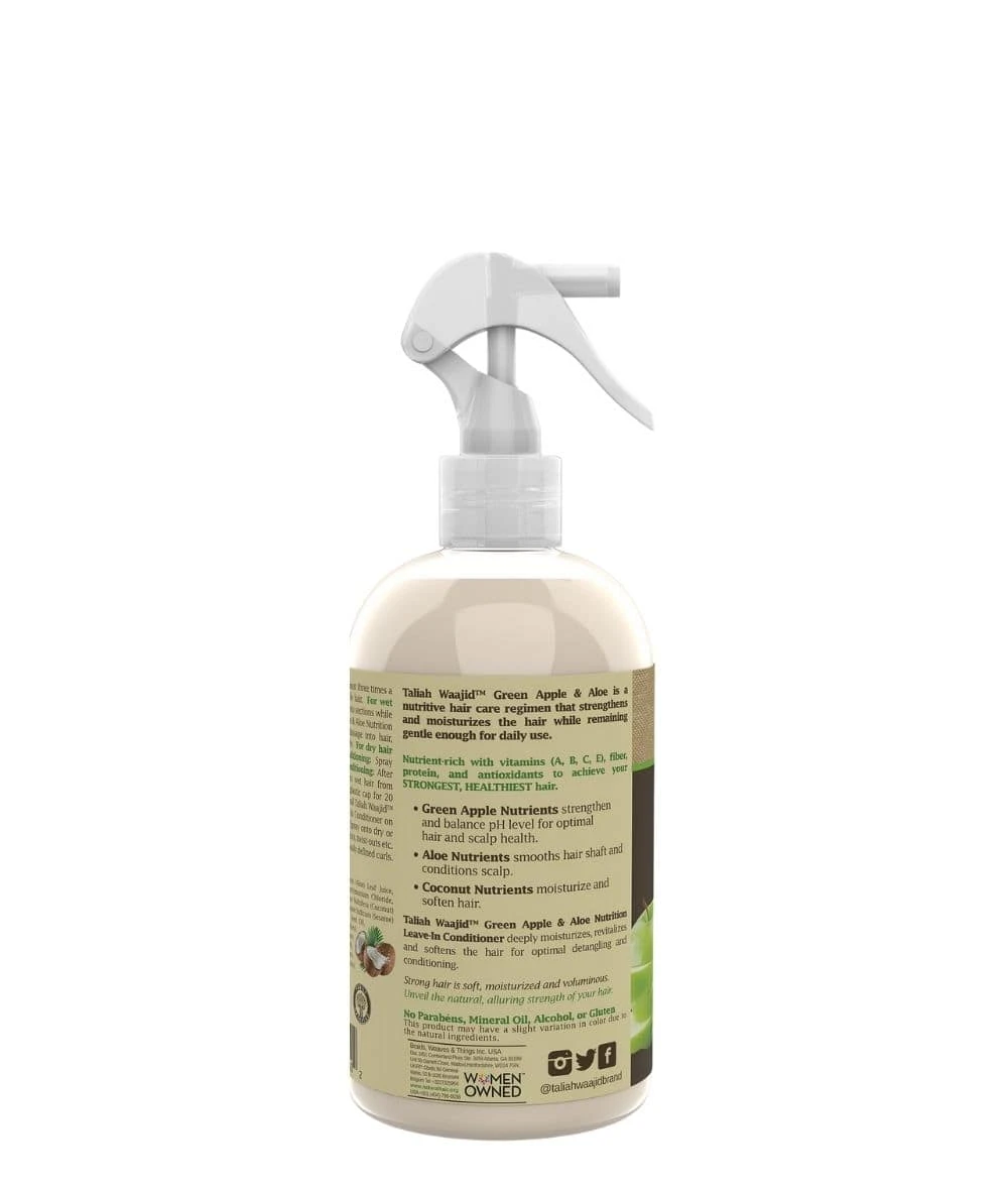 Taliah Waajid Green Apple And Aloe Nutrition Leave In Conditioner 12Oz 2 Taliah Waajid Green Apple And Aloe Nutrition Leave In Conditioner 12Oz - Image 2