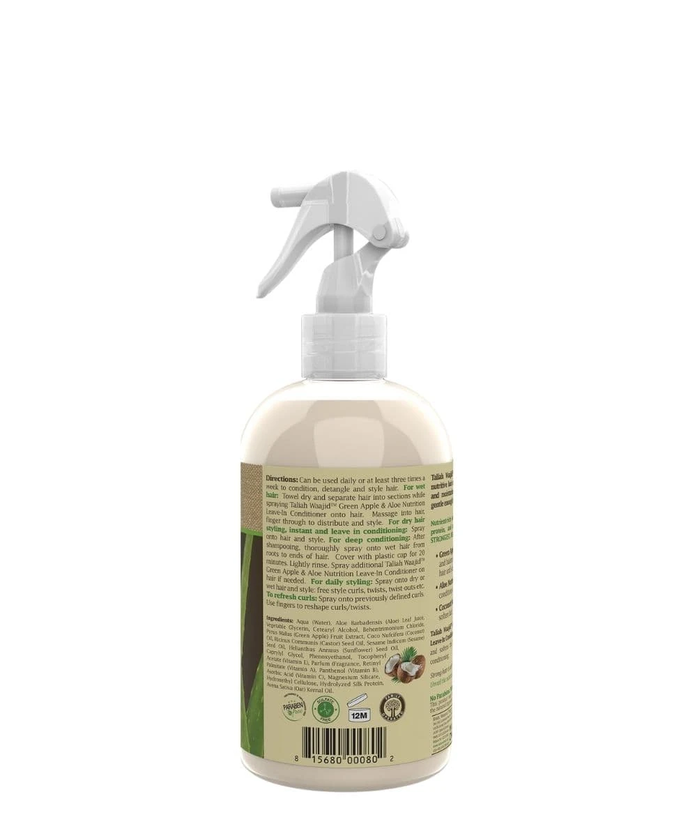 Taliah Waajid Green Apple And Aloe Nutrition Leave In Conditioner 12Oz 3 Taliah Waajid Green Apple And Aloe Nutrition Leave In Conditioner 12Oz - Image 3
