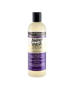 Aunt Jackie's Grapeseed Power Wash Intense Moisture Clarifying Shampoo 12oz