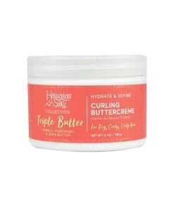 Hawaiian Silky Trp/B H&D Curling Butter Creme 12Oz