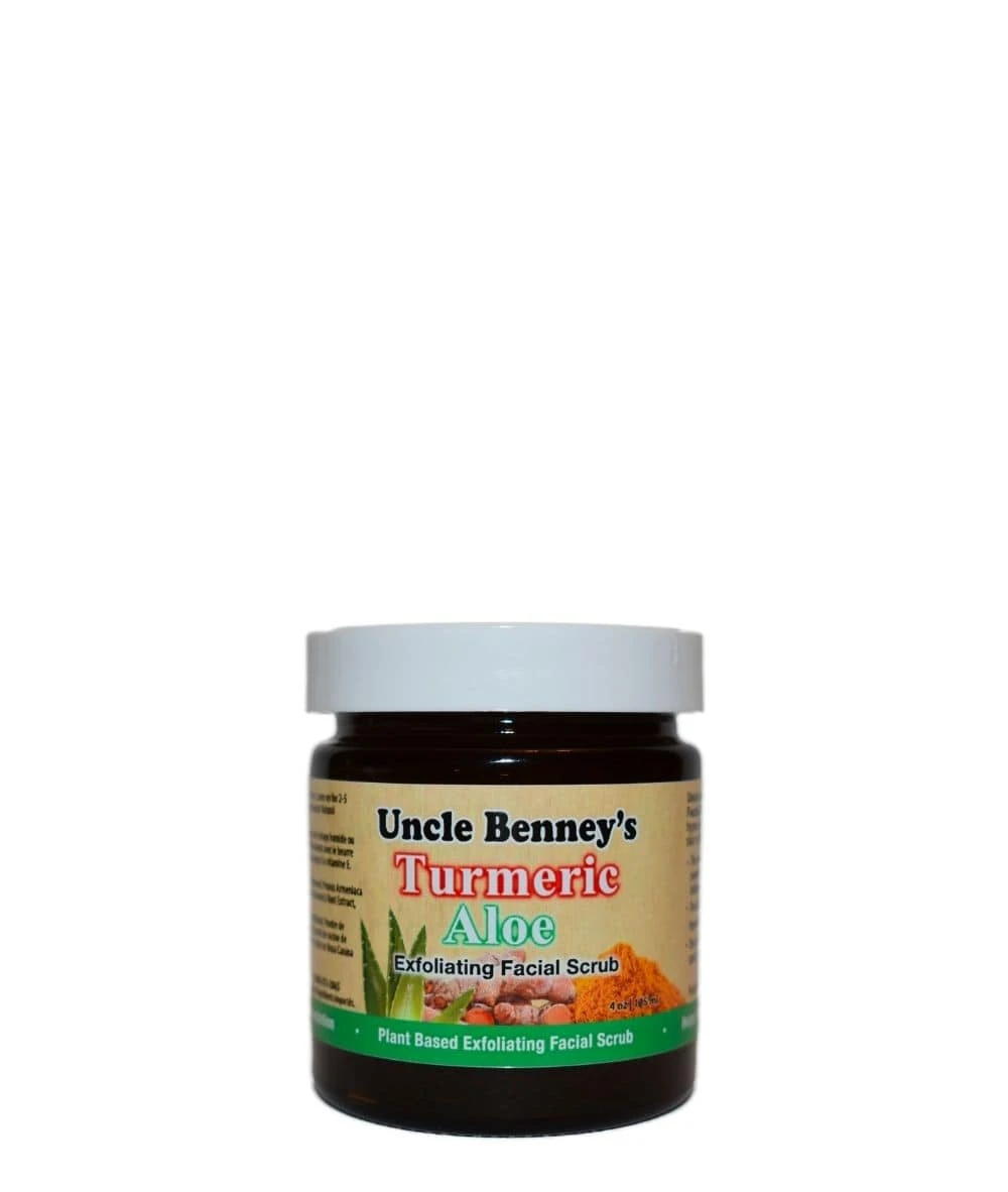Uncle Benneys Turmeric Aloe Exfoliating Facial Scrub 4Oz 1 Uncle Benneys Turmeric Aloe Exfoliating Facial Scrub 4Oz