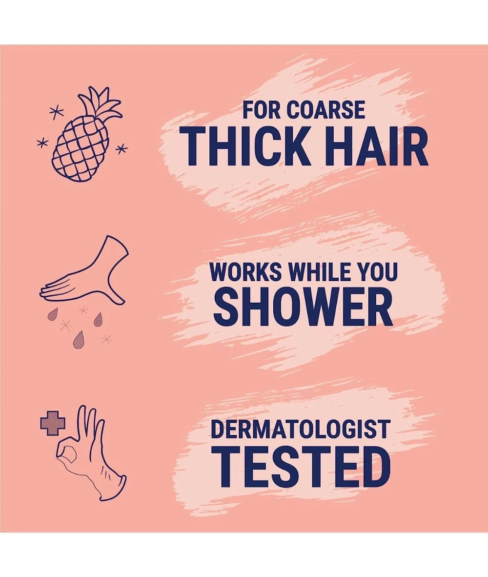 Nair Shower Cream Hair Remover With Argan Oil 13oz 3 Nair Shower Cream Hair Remover With Argan Oil 13oz - Image 3