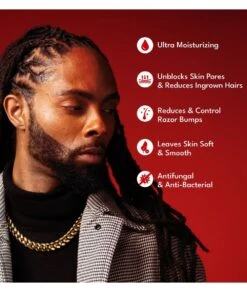 Tropic Isle Living Strong Roots Men Stubble & Bump Control 4oz -Clore Beauty Store C00011405 2