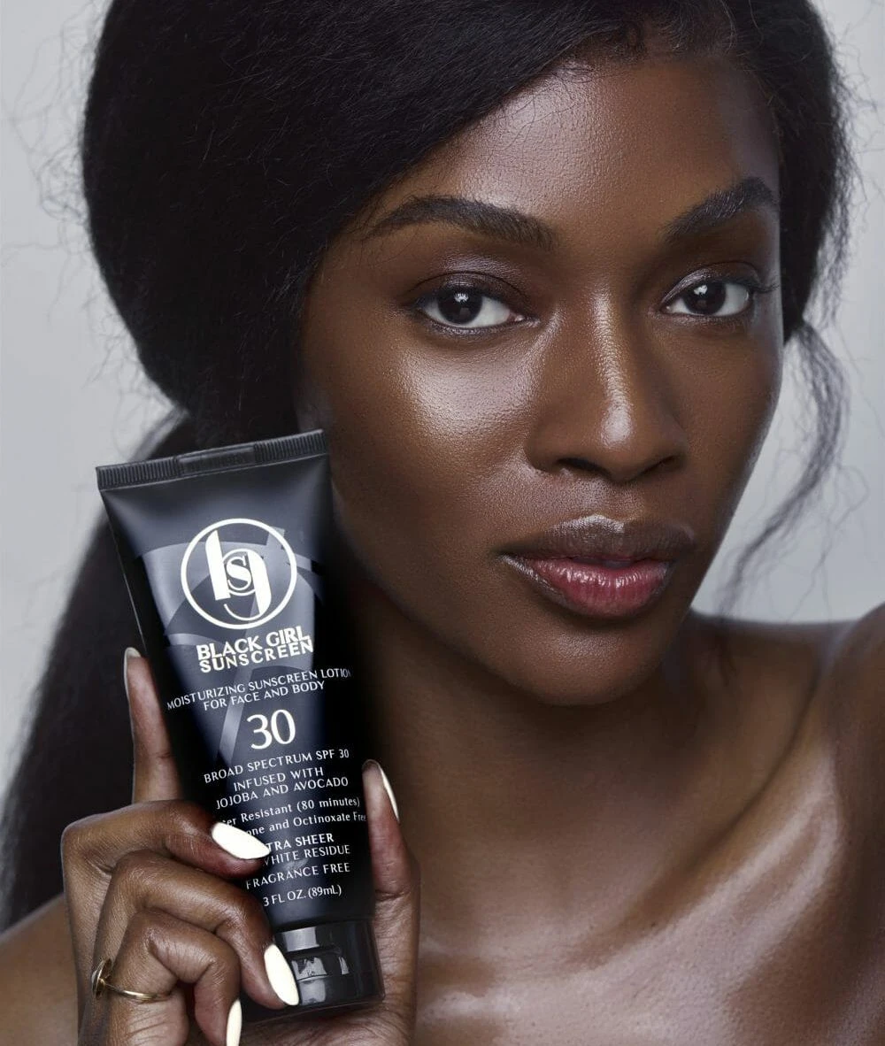 Black Girl Sunscreen Moisturizing Sunscreen Lotion SPF 30 3oz 3 Black Girl Sunscreen Moisturizing Sunscreen Lotion SPF 30 3oz - Image 3