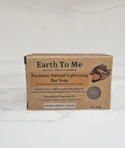 Earth To Me Turmeric Natural Lightening Bar Soap 5oz