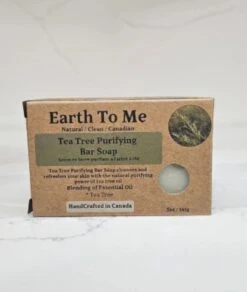Earth To Me Tea Tree Purifying Bar Soap 5oz