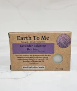 Earth To Me Lavender Relaxing Bar Soap 5oz