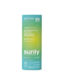Attitude Sunly Mineral Sunscreen Face Stick Uns Spf 30