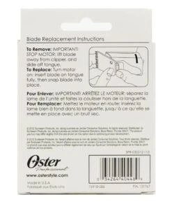 Oster® Oster Blade 1 [3/32In, 2.4mm] #76918-086 -Clore Beauty Store G00001085 1 1