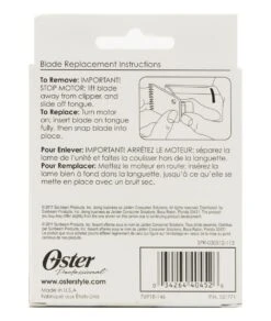 Oster® Oster Blade 3 1/2 [3/8In, 9.5mm] #76918-146 -Clore Beauty Store G00001088 1 95d097d9 9cdc 42f3 a5df fcfcf94ba6e4