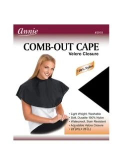 Annie Comb-Out Cape Velcro Closure #3919