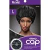 Annie Make Your Own Style Large Sleep Cap Black #4418 1PC