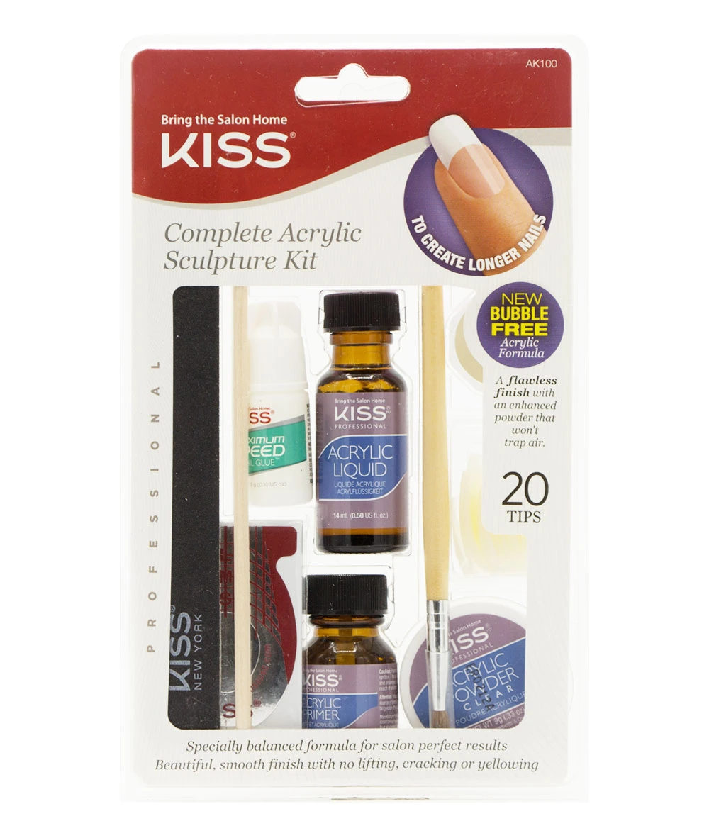 Kiss Complete Acrylic Sculpture Kit #Ak100 1 Kiss Complete Acrylic Sculpture Kit #Ak100