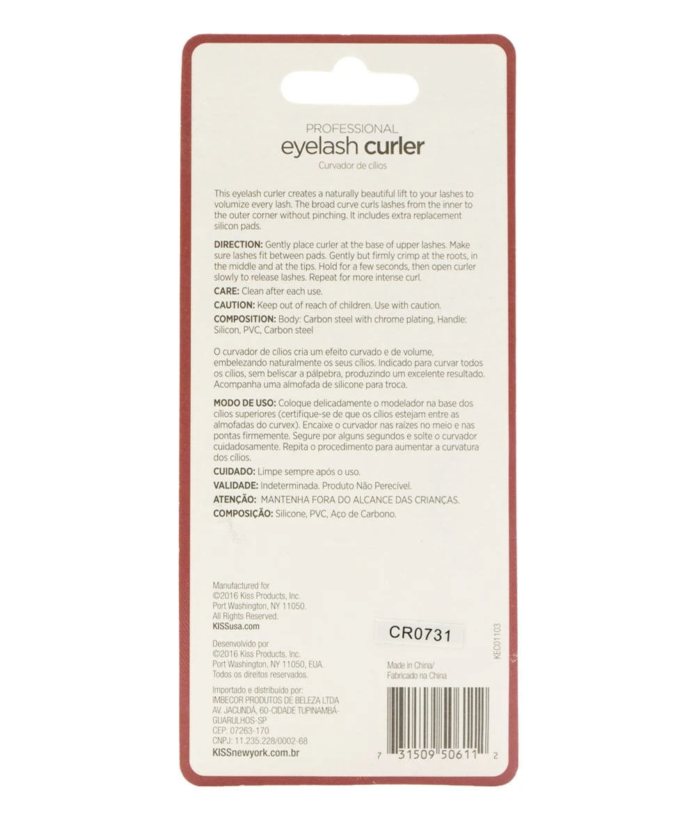 Kiss New York Eyelash Curler #Kec01 2 Kiss New York Eyelash Curler #Kec01 - Image 2