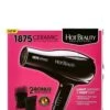 Hot Beauty Styling Dryer 1875 Ceramic With Bonus 2 Attachments #Hbd01
