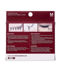 Kiss I-Envy Kpe02Ub Eyelashes [Ultra Black Medium] -Clore Beauty Store G00004359 4
