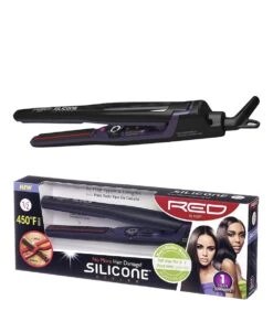 Red By Kiss Silicon Styler Flat Iron 7 Red By Kiss Silicon Styler Flat Iron -Clore Beauty Store G00004442