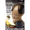M&M Qfitt Side Parting U-Part Wig Cap [With Lace)] #5016