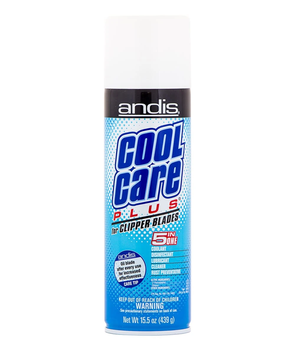 Andis Cool Care Plus For Clipper Blades 5 In One 15.5 Oz 1 Andis Cool Care Plus For Clipper Blades 5 In One 15.5 Oz
