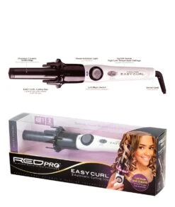 Red Pro Easy Curl Automatic Curling Iron 1 Inch #Cia01