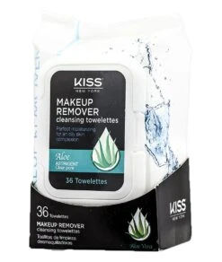Kiss New York Makeup Remover Tissue 36 Pcs -Clore Beauty Store G00008024