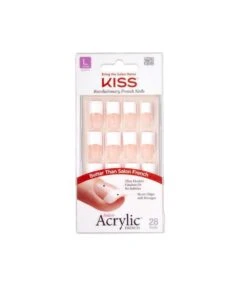Kiss Salon Acrylic French Kit 28 Nails #Ksa -Clore Beauty Store G00008066