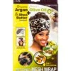 M&M Qfitt Organic Argan & Shea Butter + Olive Oil Patterned Mesh Wrap Assorted Print #8491