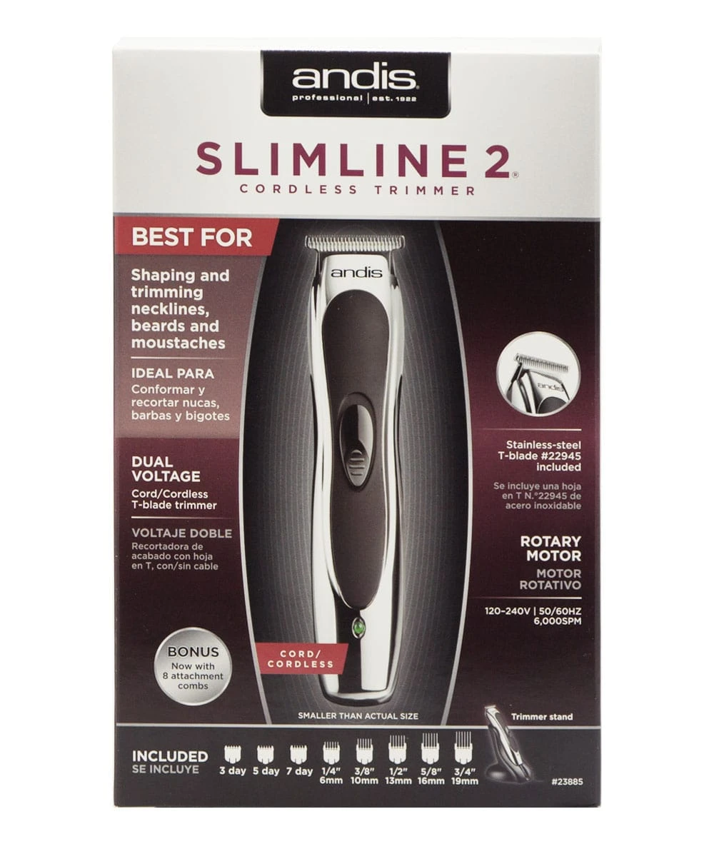 Andis Slimline 2 Cordless Trimmer #23885 1 Andis Slimline 2 Cordless Trimmer #23885
