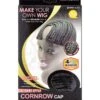 M&M Qfitt U-Part Style Conrow Cap Black #5023