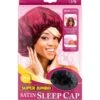 M&M Qfitt Super Jumbo Satin Sleep Cap Assorted #120