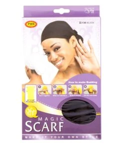 M&M Qfitt Magic Scarf Black #130