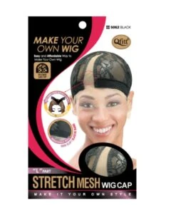 M&M Qfitt Stretch Mesh Wig Cap [Black] -Clore Beauty Store G00011610 1 37b74ebd 9b88 4658 bae9 e119bc7bfec0