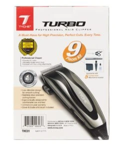 Tyche Professional Turbo Hair Clipper 9PCS Kit #Thc01 -Clore Beauty Store G00011630 2