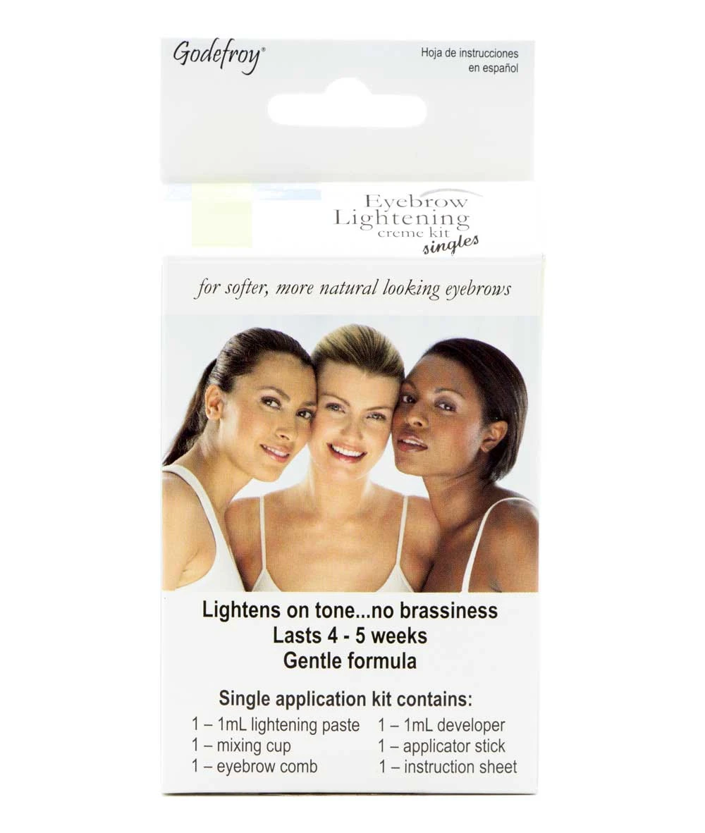 Godefroy Eyebrow Lightening Creme Kit Singles 1 Godefroy Eyebrow Lightening Creme Kit Singles