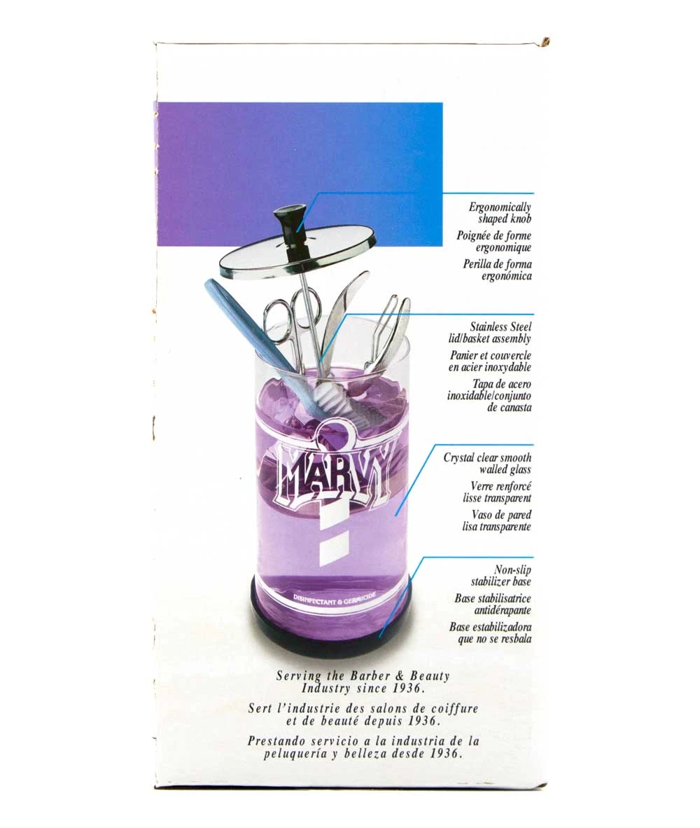 Marvy Manicurist Disinfectant Jar No.6 #586006 3 Marvy Manicurist Disinfectant Jar No.6 #586006 - Image 3
