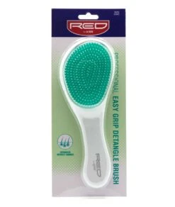 Red By Kiss Professional Easy Grip Detangler Brush # HH43