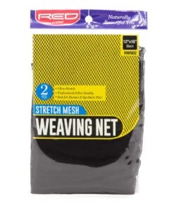 Red By Kiss Stretch Mesh Weaving Net 2 PCS 12 InchX16 Inch #Hwn02 [Black]